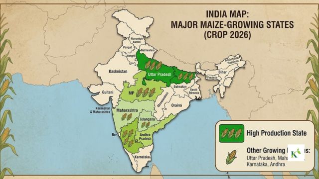 major maize-growing states